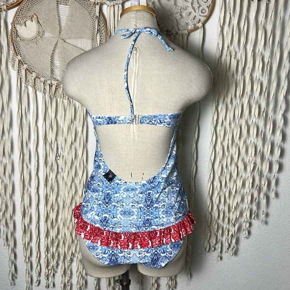 Polo Ralph Lauren NWOT One Piece Swimsuit  Size M - Picture 4 of 11